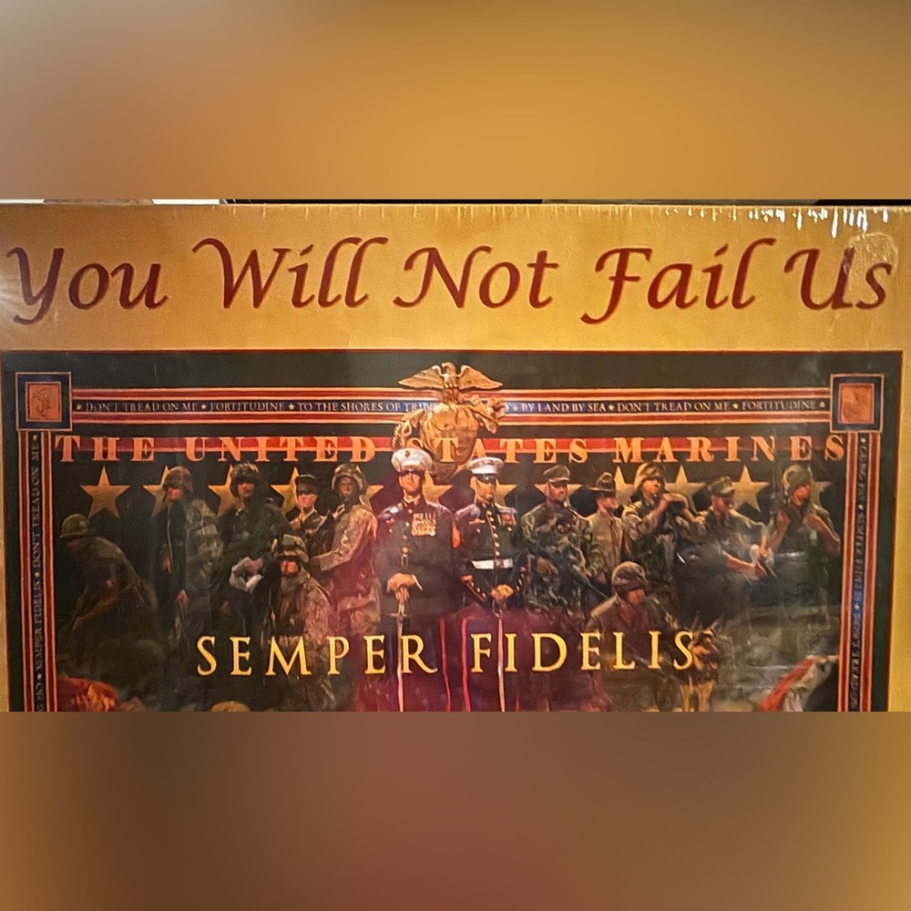 Jigsaw Puzzle Semper Fidelis “You Will Not Fail Us” 500 piece by: James Dietz